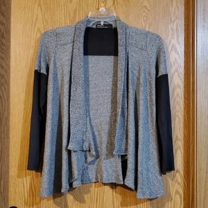 Benjamin Jay open front drape cardigan cotton blend